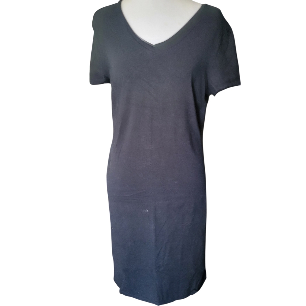 Old Navy Tee Dress Black sz M